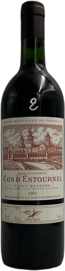 photo Chateau Cos D’Estournel Rouge 1992