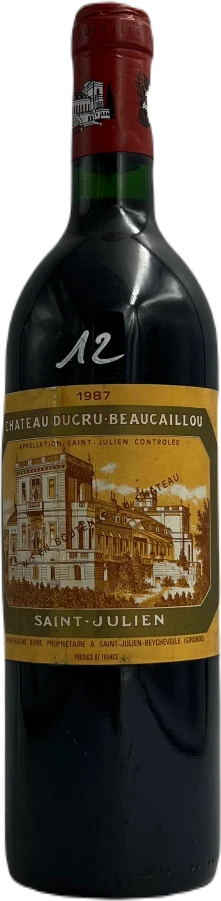 photo Chateau Ducru Beaucaillou Rouge 1987