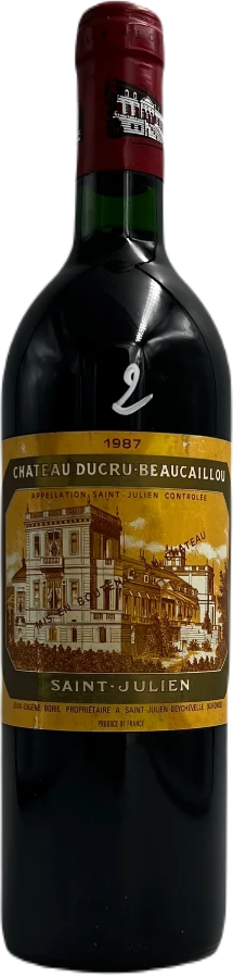 photo Chateau Ducru Beaucaillou Rouge 1987