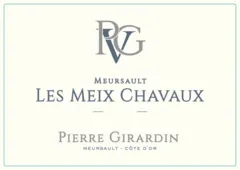 photo du vin Meursault "les Meix Chavaux"