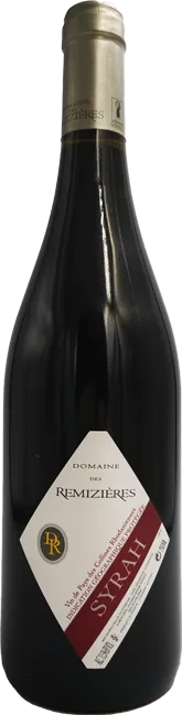 photo Igp des Collines Rhodaniennes Syrah Rouge les Remizieres
