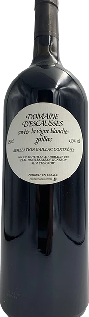 photo Magnum Domaine d’ Escausses Cuvee Vigne Blanche Rouge 2015 (Aoc Gaillac – Sud d’Ouest