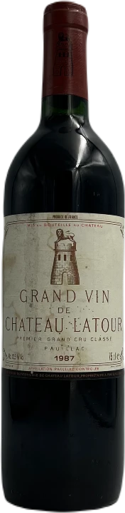 photo Pauillac Chateau Latour Rouge 1987 1er Grand Cru Classé