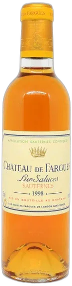 aperçu du vin Château de Fargues 1998