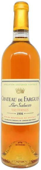 aperçu du vin Château de Fargues 1998