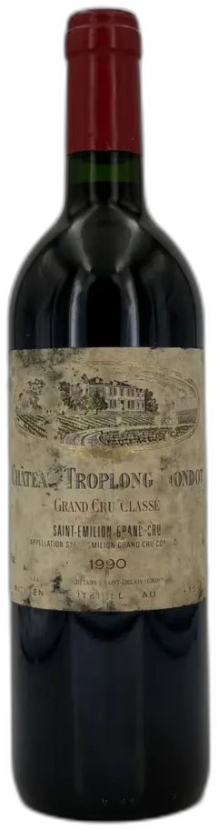 photo du vin Château Troplong Mondot 1990 Saint-Emilion 1er Grand Cru Classé