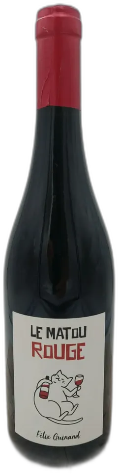 aperçu du vin Côtes du Rhône Rouge "le Matou Rouge" Félix Guinand