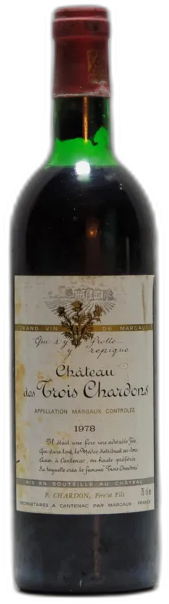 image du vin Château des Trois Chardons, Margaux