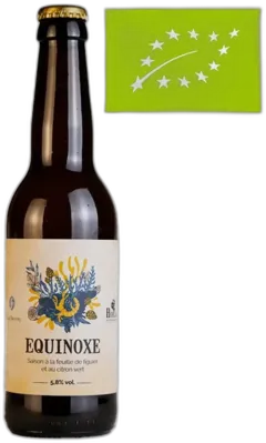 vue du vin Bière Horla Equinoxe Saison Feuille de Figuier et Citron Vert