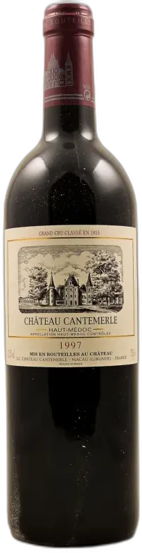 image du vin Cantemerle Haut Médoc 1997