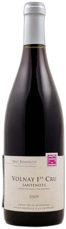 photo du vin Boigelot Volnay 1er Cru "Santenots" 2009