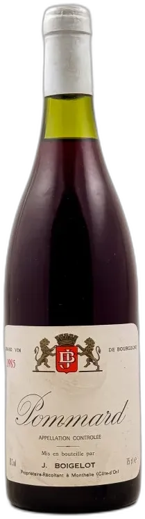 photos du vin Boigelot Pommard 1985