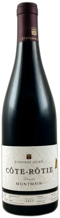 image du vin Ogier Côte Rôtie "Montmain" 2017
