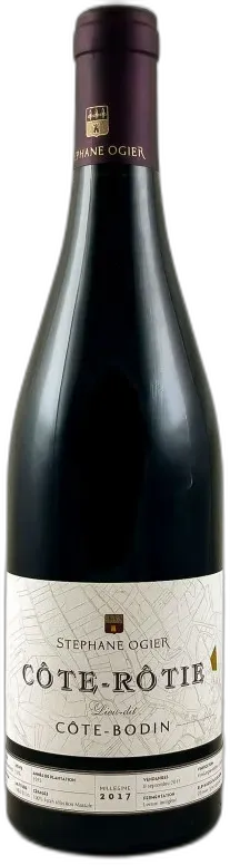 aperçu du vin Ogier Côte Rôtie "Côte Bodin" 2017