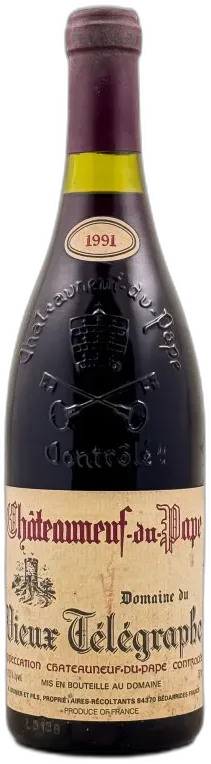 photo du vin Vieux Télégraphe Châteauneuf du Pape 1991