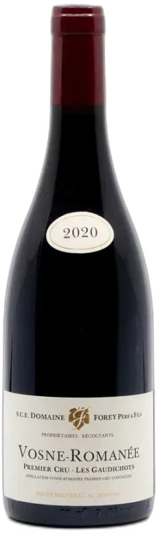 illustration du vin Forey Vosne Romanée 1er Cru les Gaudichots