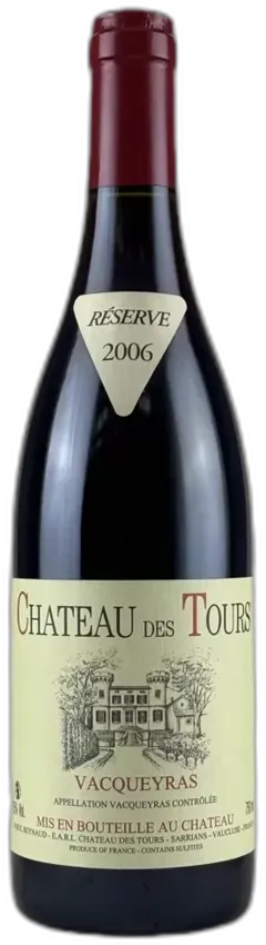 photo du vin Emmanuel Reynaud Château des Tours "Vacqueyras"