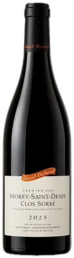 vue du vin David Duband Morey-Saint-Denis 1er Cru "Clos Sorbé"