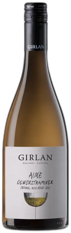 photos du vin Alto Adige Gewürztraminer Doc "Aimè" Girlan