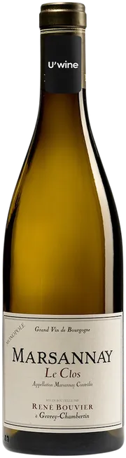 vue du vin le Clos du Roy Blanc 2020 Domaine Réné Bouvier, Marsannay