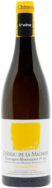 photo du vin Château de la Maltroye Chassagne-Montrachet 1er Cru les Chenevottes