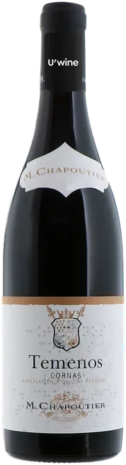 photo du vin m Chapoutier Cornas Temenos