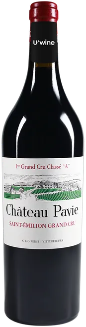 vue du vin Château Pavie