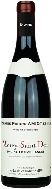 aperçu du vin Domaine Pierre Amiot Morey-Saint-Denis 1er Cru les Millandes
