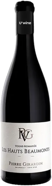 photo du vin Domaine Pierre Girardin Vosne Romanée Hauts Beaumonts