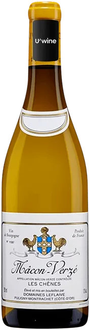 vue du vin Domaine Leflaive Macon-Verzé les Chênes
