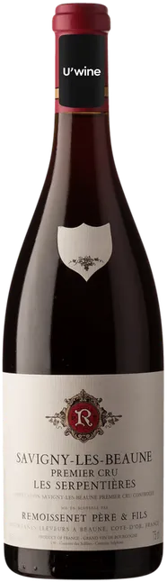 vue du vin Remoissenet Père & Fils Savigny-Lès-Beaune 1er Cru Aux Serpentières
