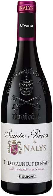 image du vin Château de Nalys Châteauneuf-du-Pape Saintes Pierres de Nalys