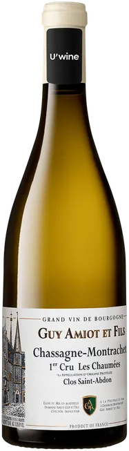 photo du vin Domaine Guy Amiot Chassagne-Montrachet 1er Cru les Chaumees Clos Saint Abdon