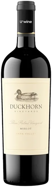capture du vin Duckhorn Napa Valley Merlot