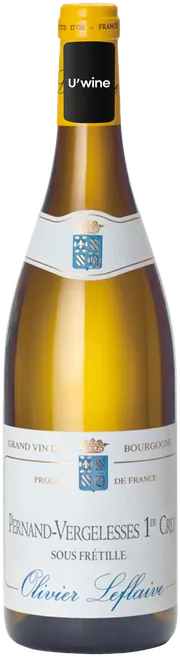vue du vin Domaine Olivier Leflaive Pernand-Vergelesses 1er Cru Sous Frétille