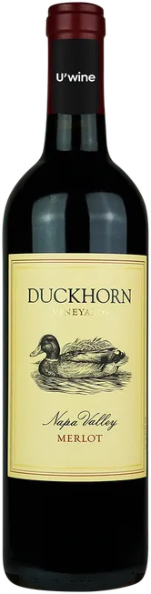capture du vin Duckhorn Napa Valley Merlot