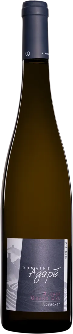 photo du vin Domaine Agapé Alsace Grand Cru Rosacker Riesling Blanc