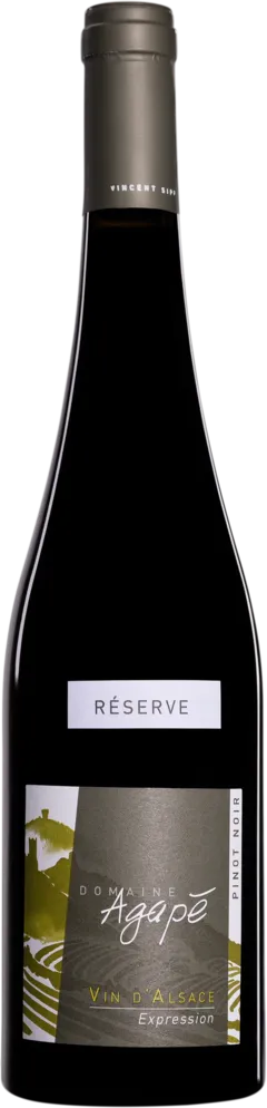 photo du vin Domaine Agapé Alsace Pinot Noir Expression 2022