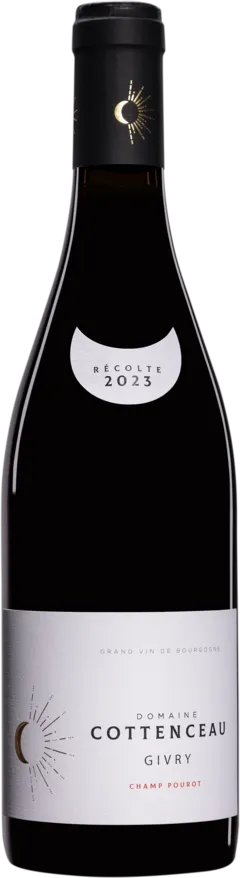 photo du vin Domaine Maxime Cottenceau Givry Villages "Champ Pourot" Rouge 2023