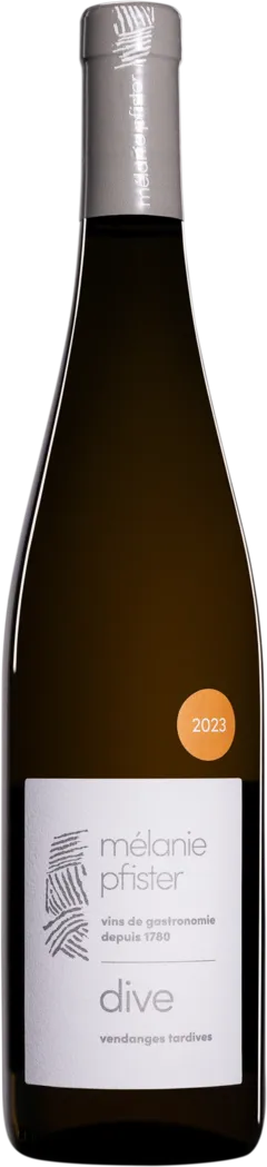 photo du vin Domaine Melanie Pfister Alsace "Gewürztraminer Vendange Tardive - Dive Silberberg" Blanc 2023