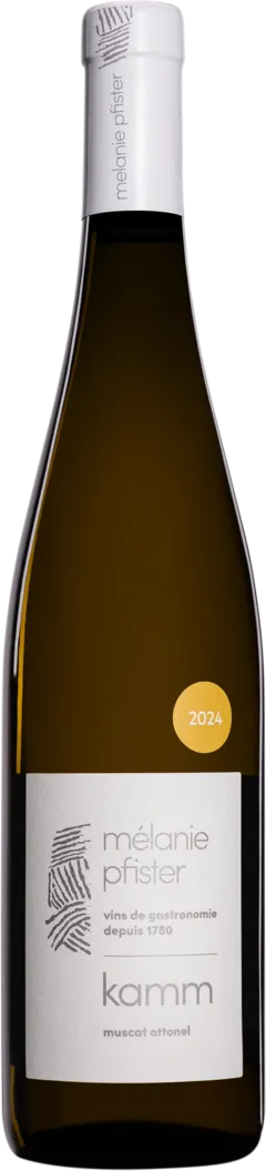 photo du vin Domaine Melanie Pfister Alsace Muscat Ottonel "Kamm" Blanc 2024