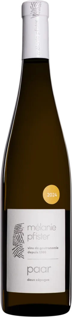 image du vin Domaine Melanie Pfister Alsace "Paar" Blanc 2024