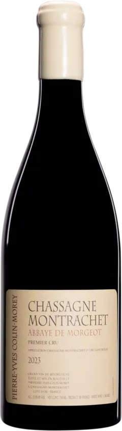 capture du vin Domaine Pierre-Yves Colin-Morey Chassagne-Montrachet 1er Cru "Abbaye de Morgeot" Blanc 2023