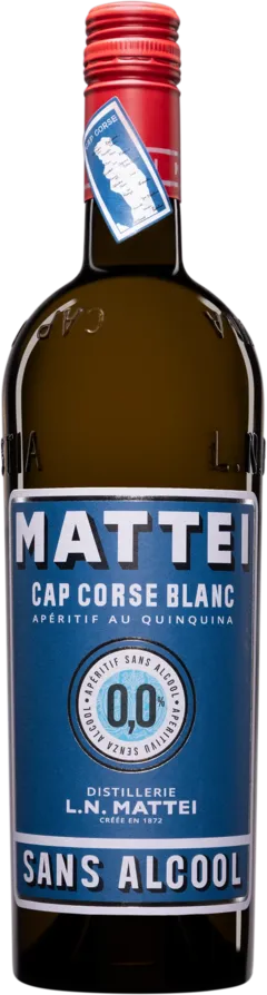 vue du vin L.N. Mattei Liqueur Apéritive "Cap Corse" Blanc