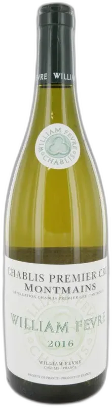 image du vin Chablis 1er Cru Montmains 2016 William Fevre