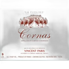 photos du vin Cornas 2021 la Geynale Vincent Paris