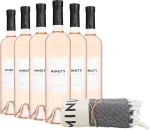 photo du vin Pack Minuty Prestige Rosé 2025 1 Fouta Minuty Offerte