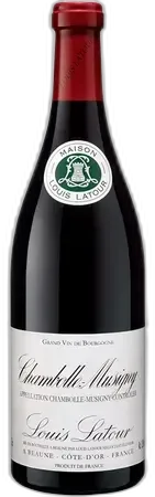 vue du vin Louis Latour Chambolle-Musigny