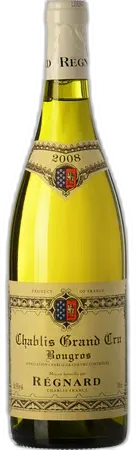 aperçu du vin Régnard Chablis Grand Cru Bougros