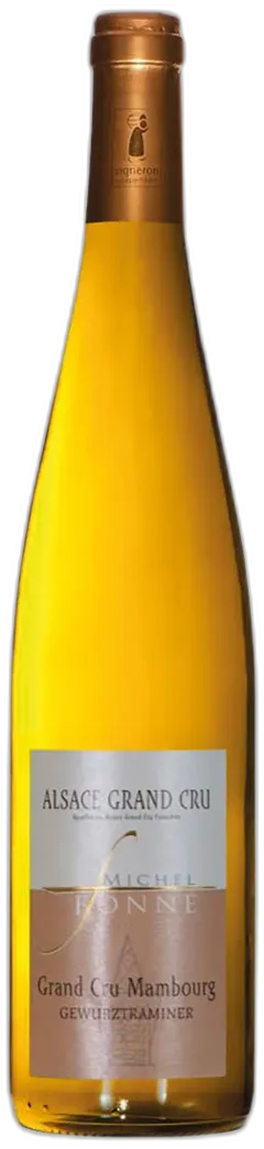 image du vin Alsace Aoc Gewürztraminer Grand Cru Mambourg Michel Fonné 2019